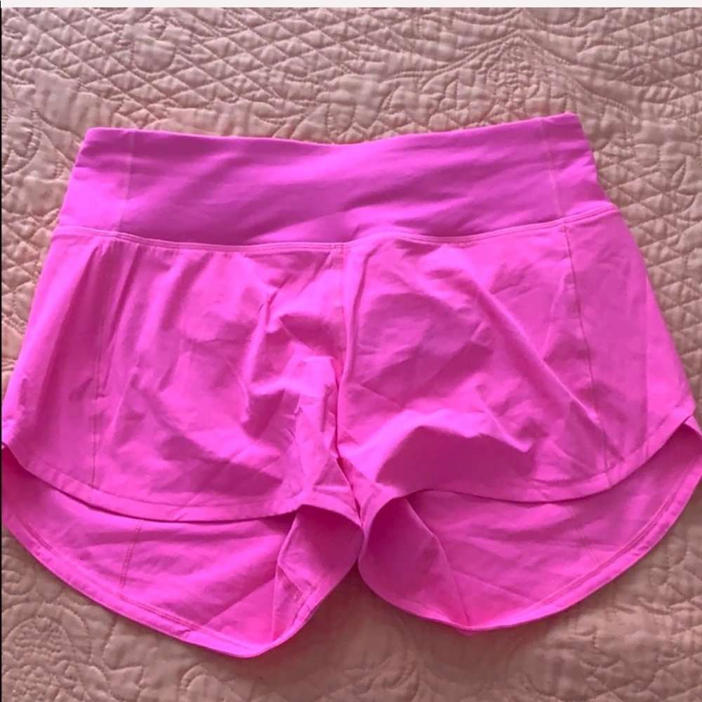 lululemon speed up shorts (tall)